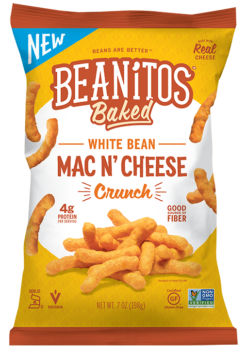 beanitos baked mac n'cheese - 5 healthy snacks for the pregnant mom - mama bird box - gifts for pregnancy