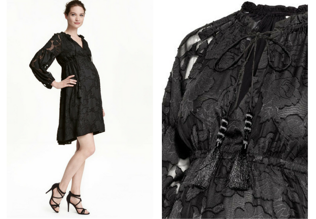 Image of Asos Maternity dress - holiday maternity party dresses that will show off your baby bump in style - mama bird box - gifts for pregnant mom