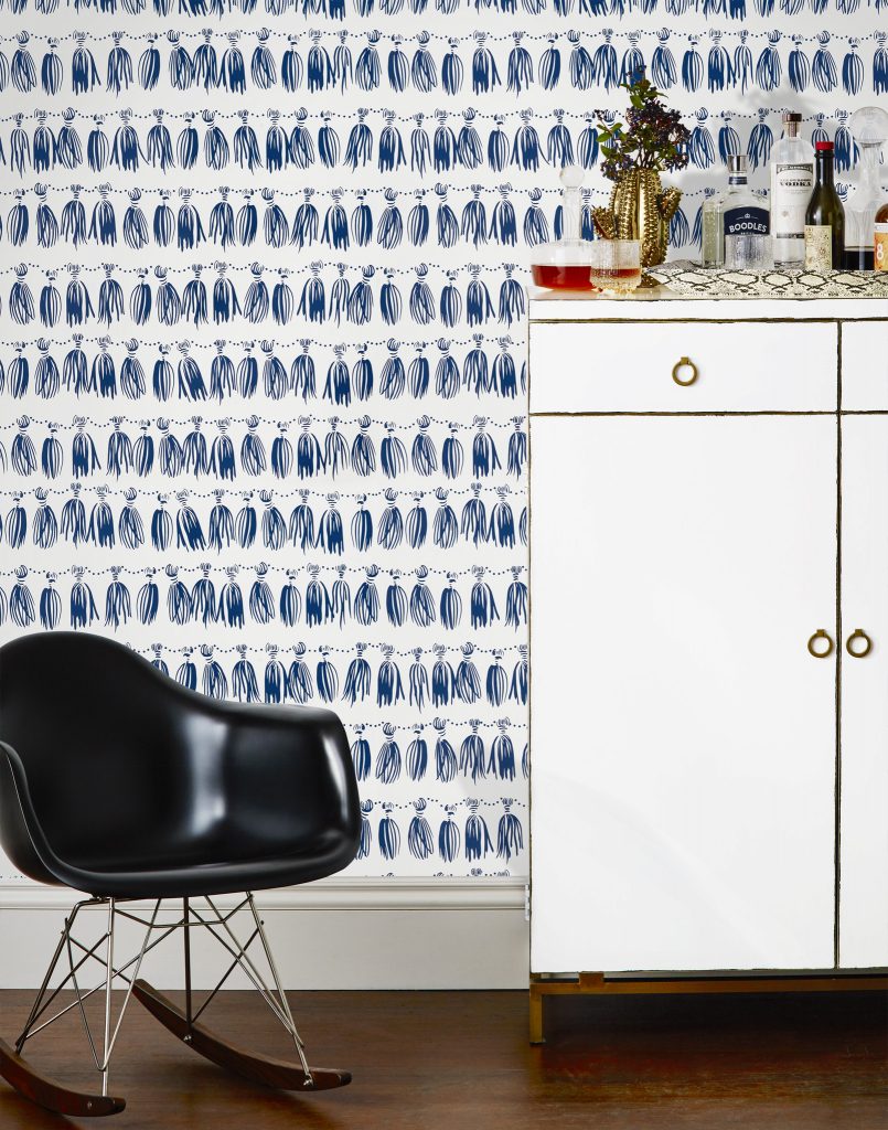 Image of Best Nursery Wallpaper - Hygge and West - Tassle Wallpaper - Mama Bird Box - Gifts for Pregnancy