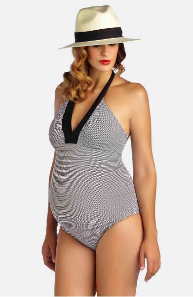 image of Best Maternity Swimsuits for 2017 - Mama Bird Box Blog - Gifts for Pregnant Moms